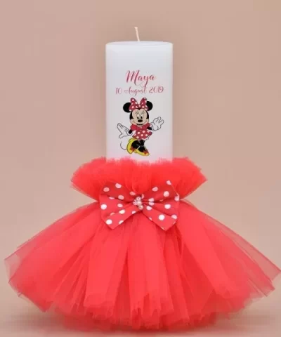 Lumanare de botez personalizata