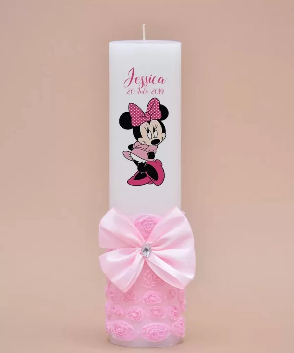 Lumanare botez minnie