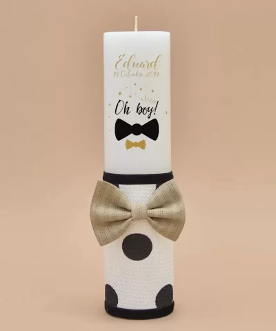 Lumanare botez personalizata