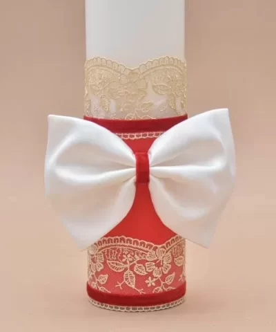 Lumanare botez personalizata