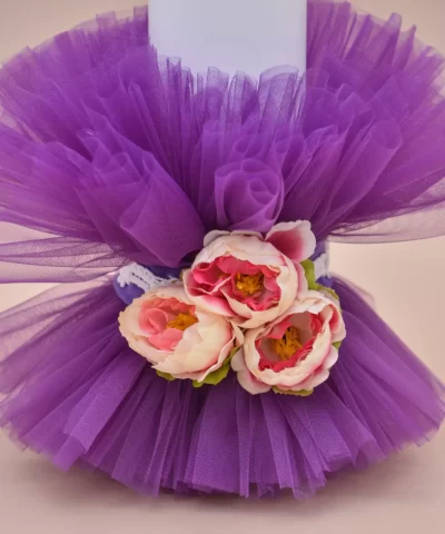 Lumanare botez personalizata