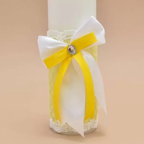 Lumanare botez personalizata