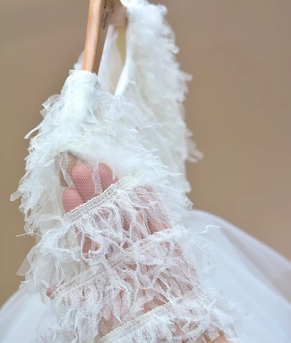 Rochie de serbare craciun cookie dantela