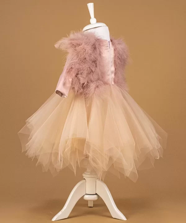 Rochita botez ingeras roz