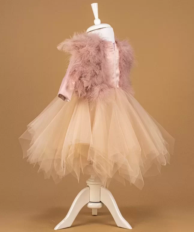 Rochita botez ingeras roz