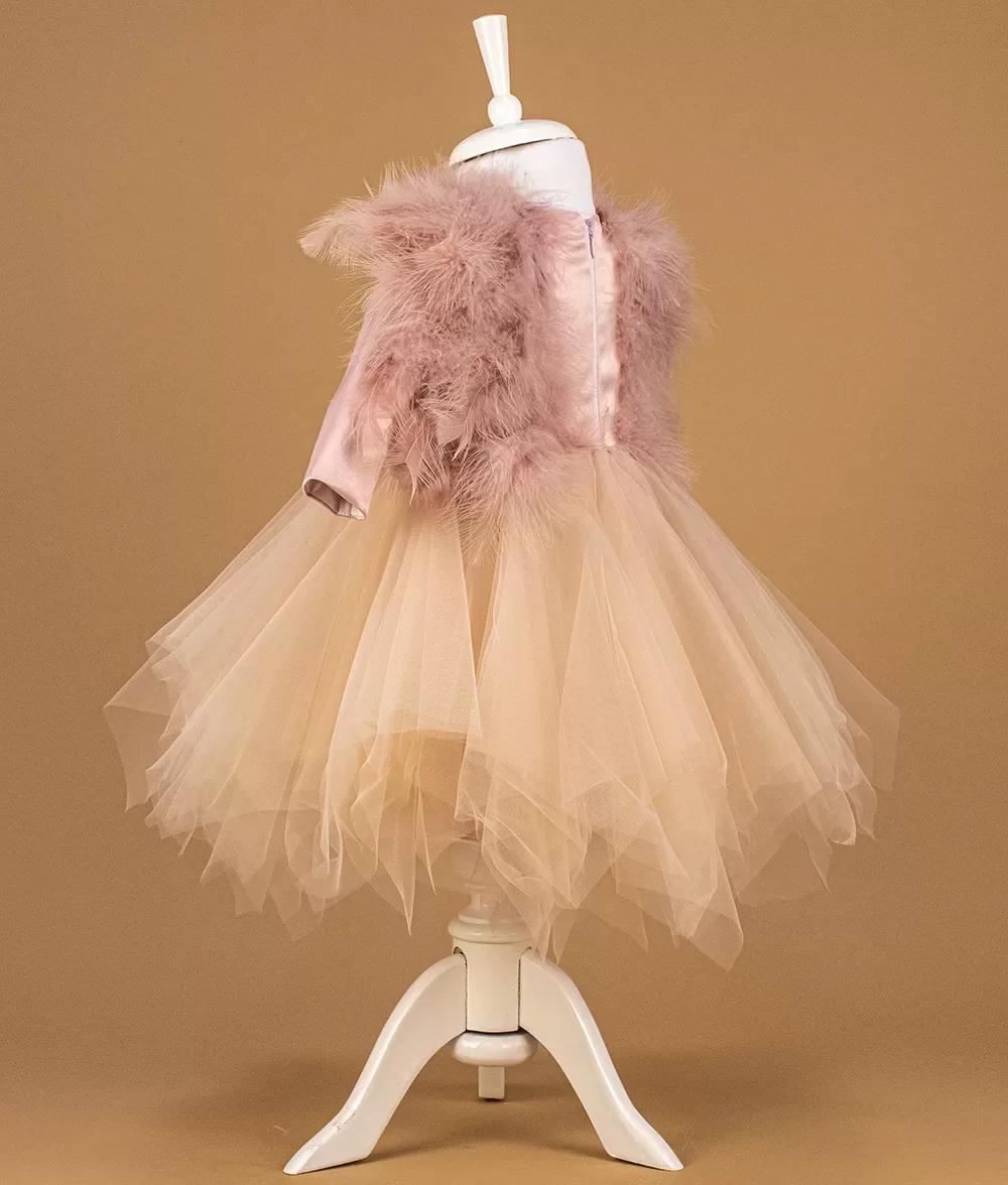 Rochita botez ingeras roz