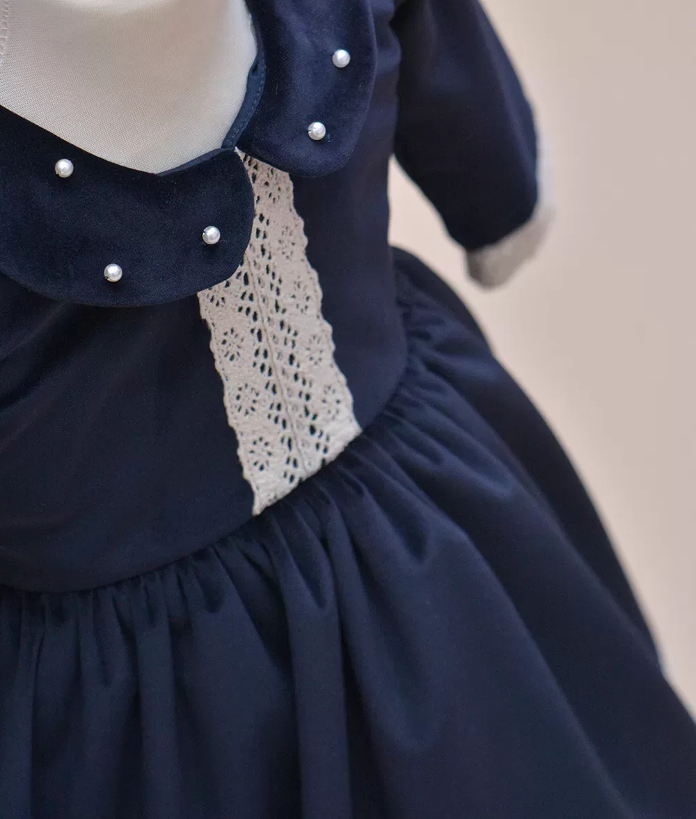 Rochita botez catifea