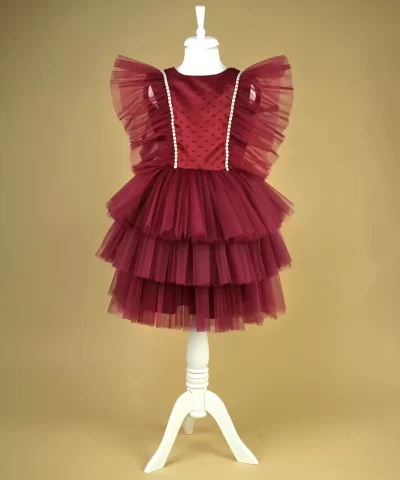 Rochita Grena Tiu Organza