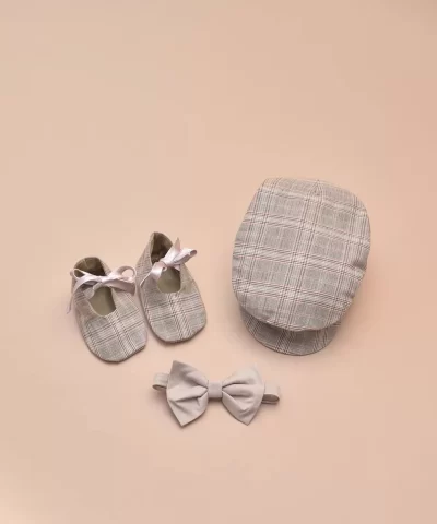 Set Teddy - Beige in carouri