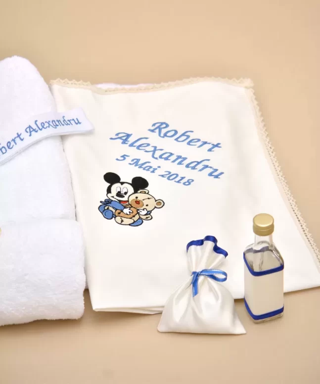 trusou de botez mickey bebelus