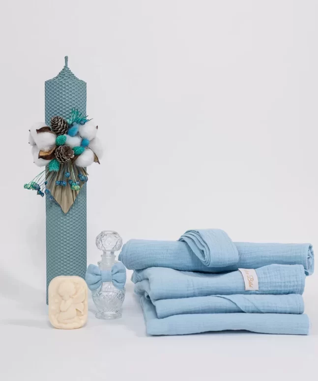 Trusou botezTrusou botez muselina bleu muselina bleu