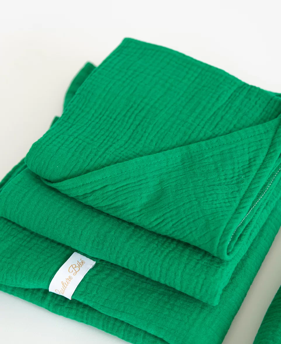 Trusou botez muselina verde