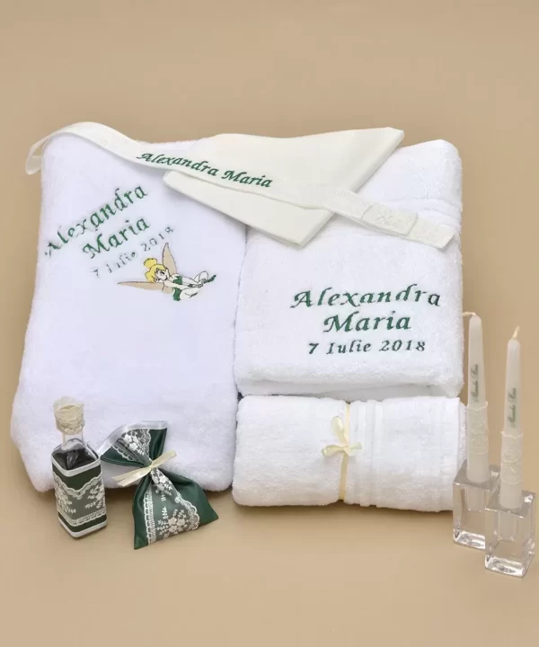 Trusou de botez personalizat Tinkerbell