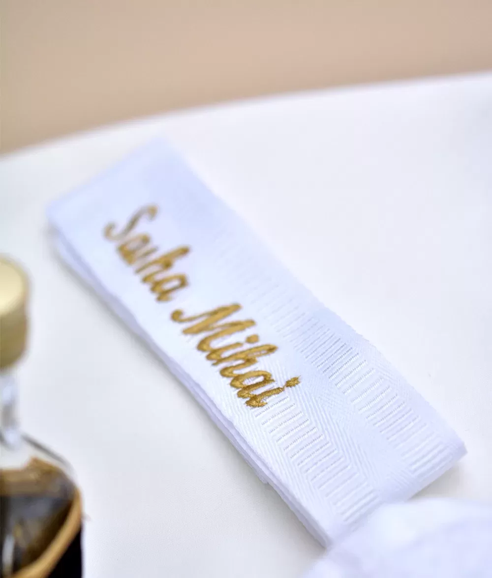 Trusou botez personalizat little gentleman bentita