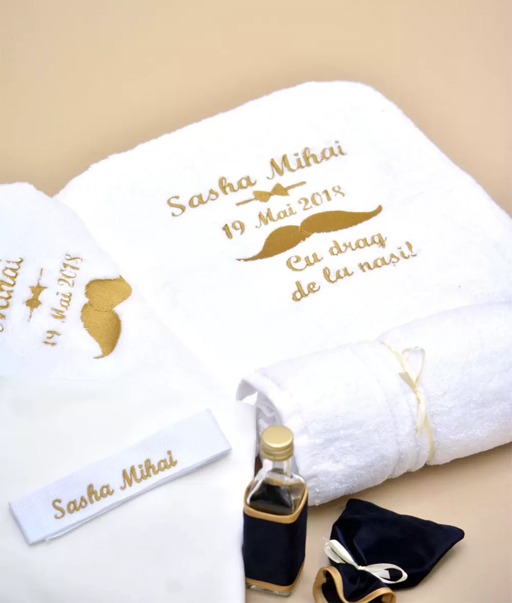 Trusou botez biserica personalizat little gentleman