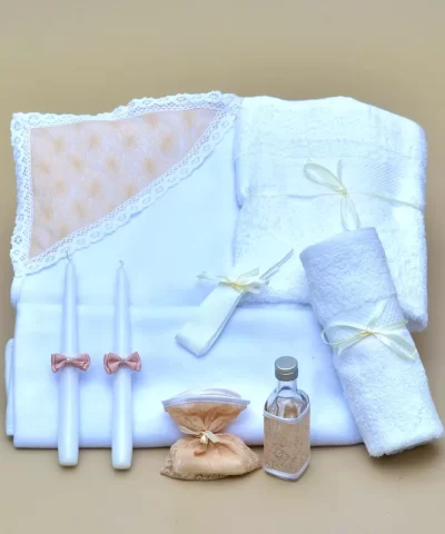 Trusou botez biserica piersica dantela