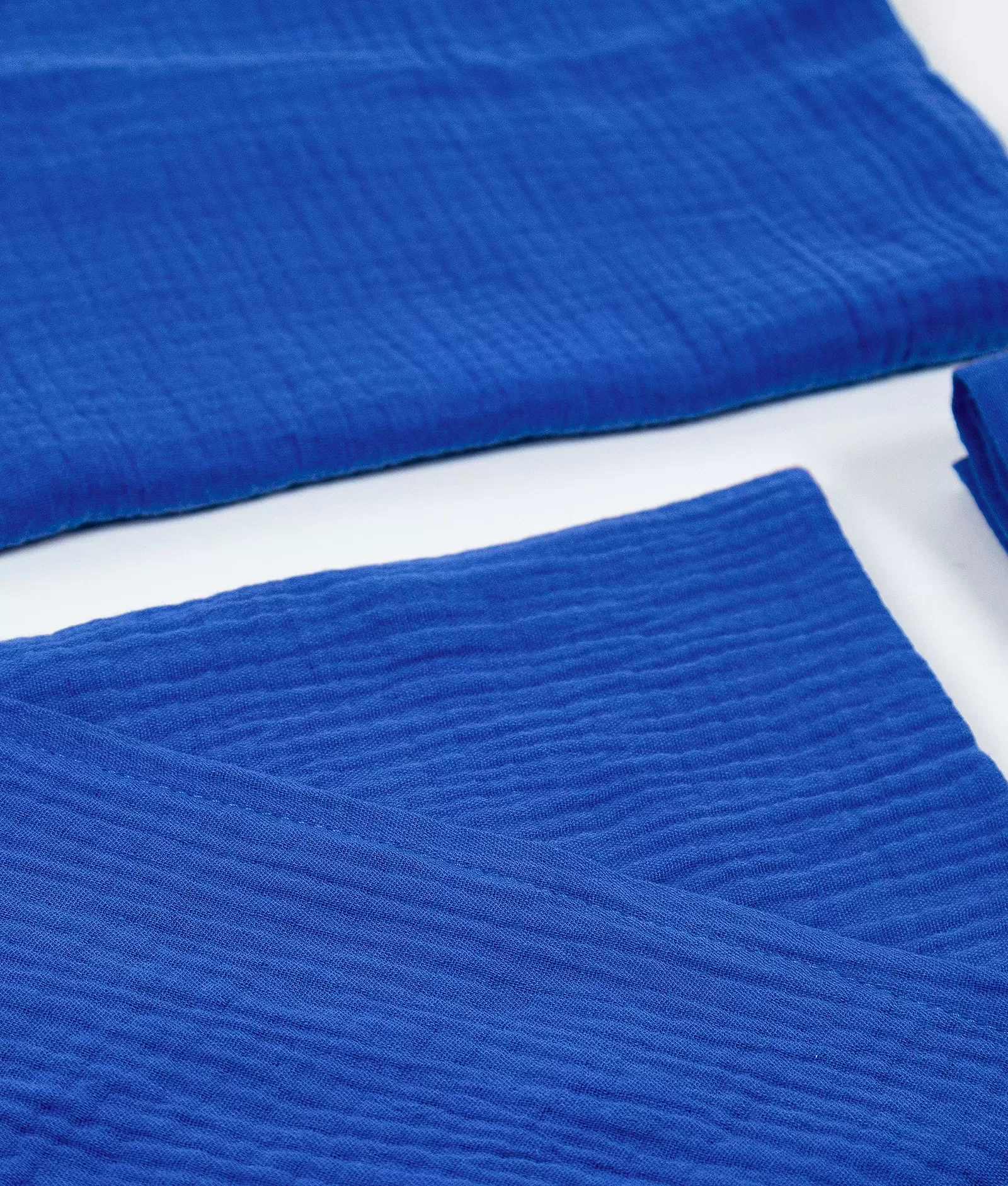 Trusou botez muselina albastru